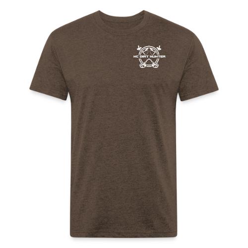 NC Dirt Hunter Apparel - Men’s Fitted Poly/Cotton T-Shirt