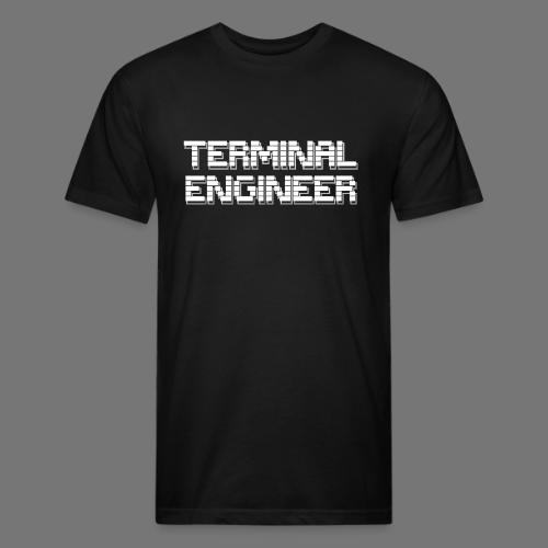 Terminal Engineer ASCII Double Print - Unisex Poly/Cotton T-Shirt