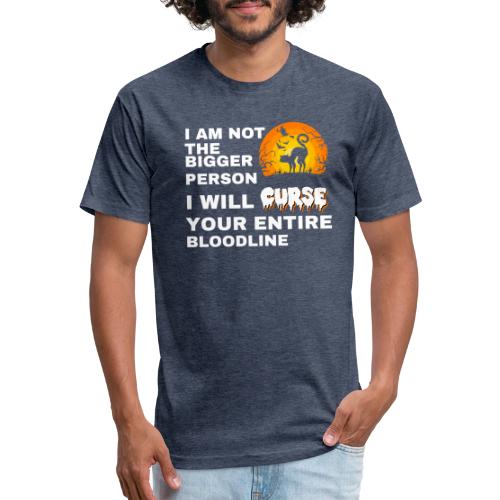 I am not the bigger person - Unisex Poly/Cotton T-Shirt