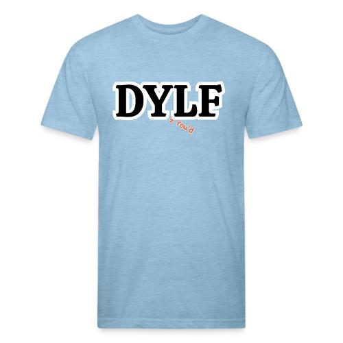 DYLF - Men’s Fitted Poly/Cotton T-Shirt