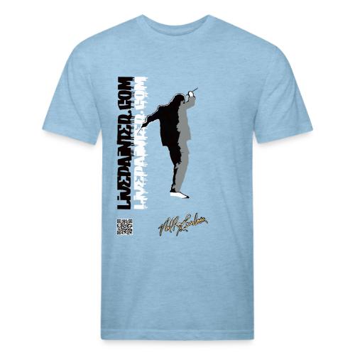 LP LOGO BLK WHT - Unisex Poly/Cotton T-Shirt