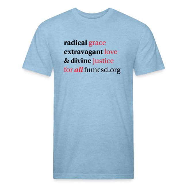 Grace. Love. Justice. serif font