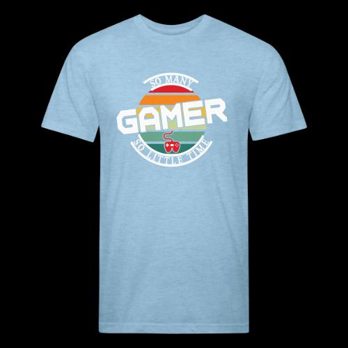 So Many Games, So Little Time - Unisex Poly/Cotton T-Shirt