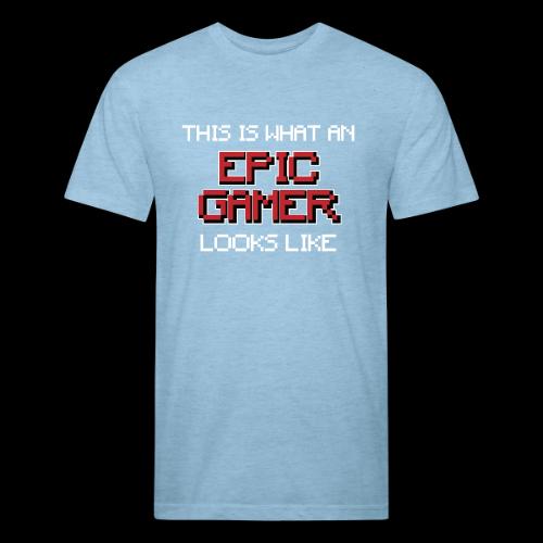 This Is What An Epic Gamer Looks Like Tee - Unisex Poly/Cotton T-Shirt