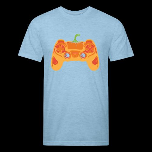 Pumpkin Spice Gaming Controller - Unisex Poly/Cotton T-Shirt