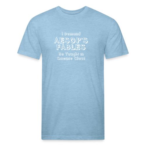 Aesop's Fables - Men’s Fitted Poly/Cotton T-Shirt