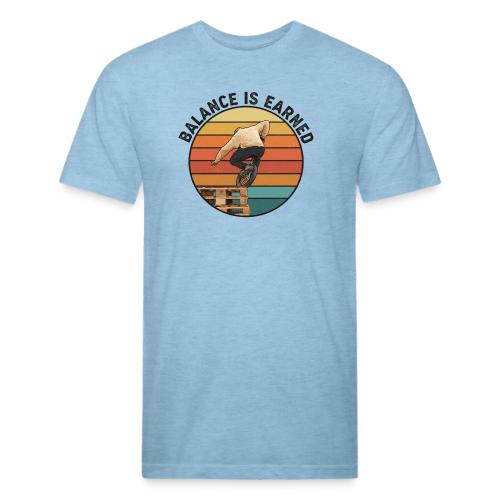 Balance is Earned - Unisex Poly/Cotton T-Shirt
