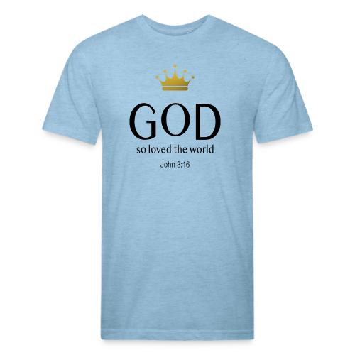 God So Loved Apparel & Accessories - Unisex Poly/Cotton T-Shirt