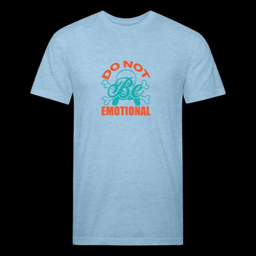 Do Not Be Emotional Skeleton Gamer - Unisex Poly/Cotton T-Shirt