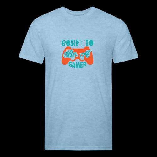 Born to be a Gamer - Unisex Poly/Cotton T-Shirt