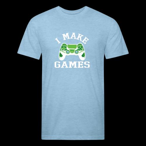 I Make Games - Game Dev - Unisex Poly/Cotton T-Shirt