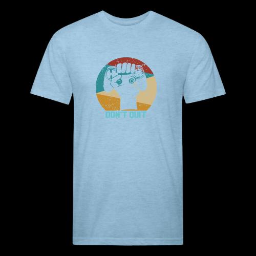 Don't Quit (Gaming Fist) - Unisex Poly/Cotton T-Shirt
