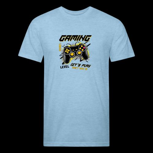 Gaming: Let's Play, Don't Give Up - Unisex Poly/Cotton T-Shirt