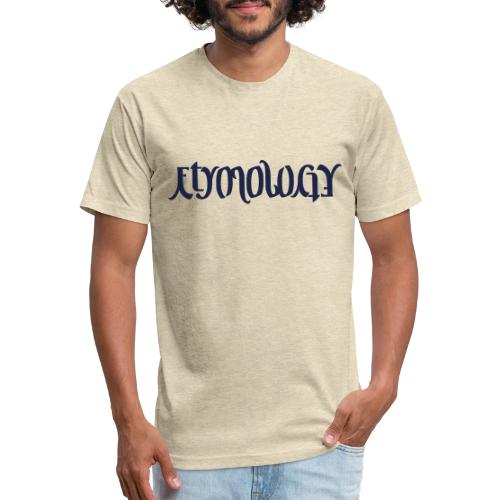 Etymology Ambigram - Unisex Poly/Cotton T-Shirt