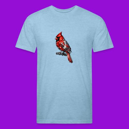 Silver Cardinal - Unisex Poly/Cotton T-Shirt