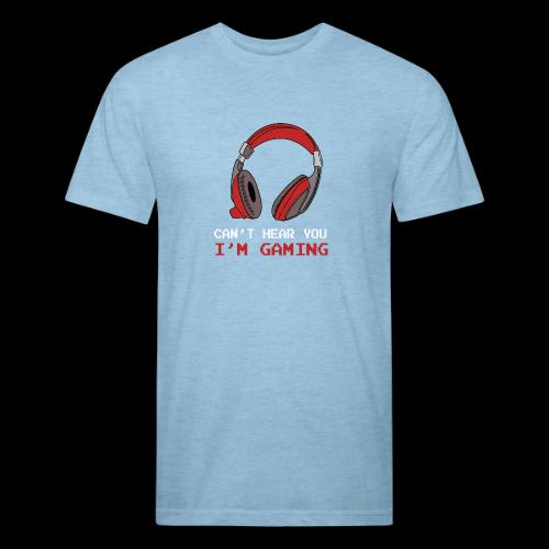Can't Hear You, I'm Gaming (Headphones) - Unisex Poly/Cotton T-Shirt