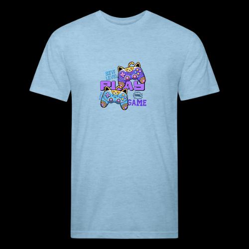 Super Cool Cat Gamer Unlocked - Unisex Poly/Cotton T-Shirt