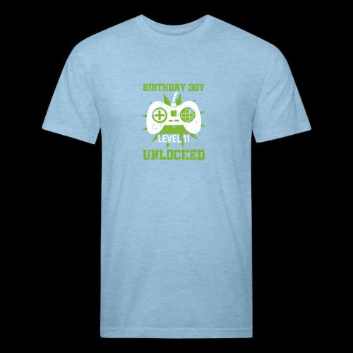 Birthday Boy: Level 11 Unlocked! - Unisex Poly/Cotton T-Shirt