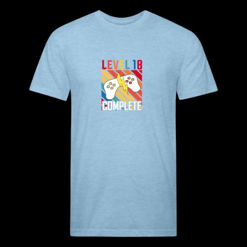 Level 18 Complete! - Unisex Poly/Cotton T-Shirt