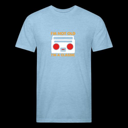 I'm Not Old, I'm a Classic (Boombox) - Unisex Poly/Cotton T-Shirt