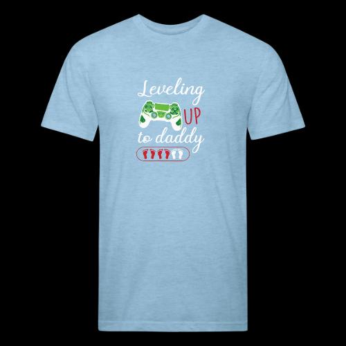Leveling Up to Daddy Gamer - Unisex Poly/Cotton T-Shirt