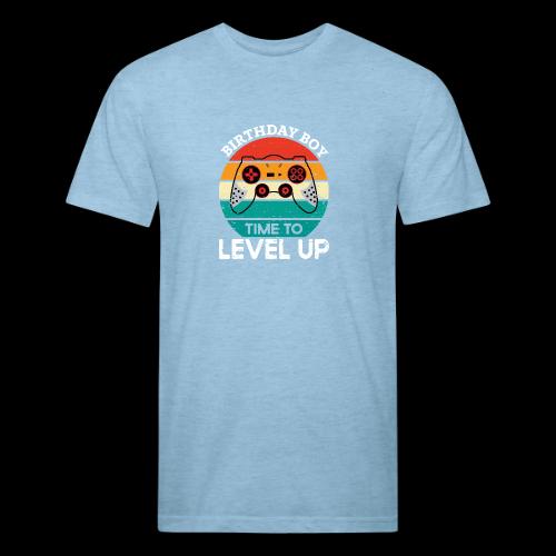 Birthday Boy: Time to Level Up! - Unisex Poly/Cotton T-Shirt