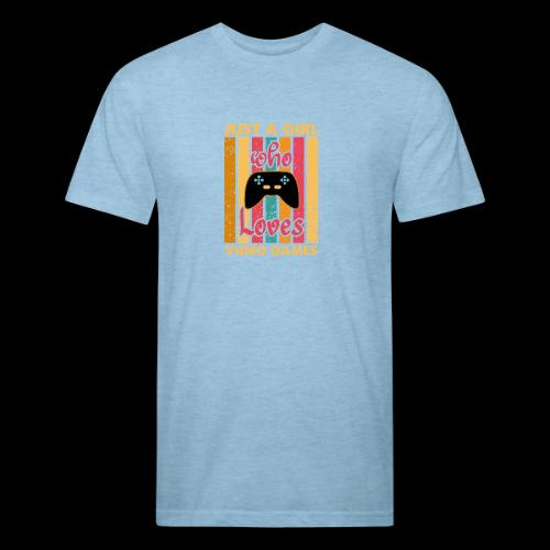 Just A Girl Who Loves Video Games - Unisex Poly/Cotton T-Shirt