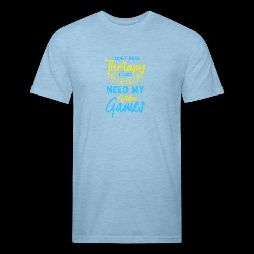 No Therapy Needed, Just My Games! - Unisex Poly/Cotton T-Shirt