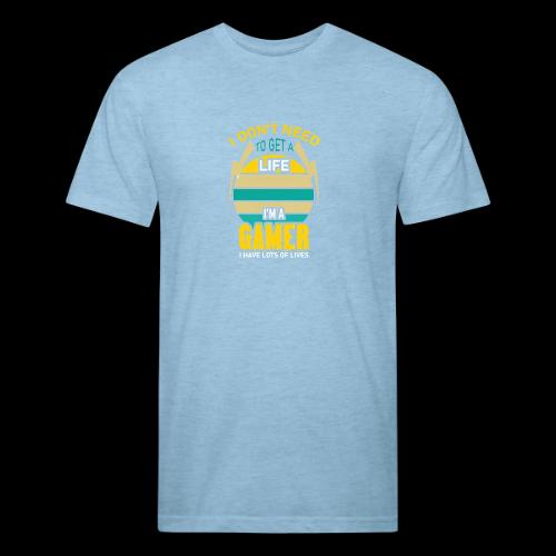 I Don't Need A Life, I Have Lives (Gamer) - Unisex Poly/Cotton T-Shirt
