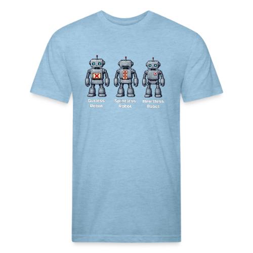 BAD Robots - Men’s Fitted Poly/Cotton T-Shirt