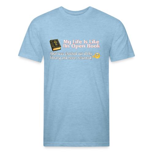 Open Book - Unisex Poly/Cotton T-Shirt