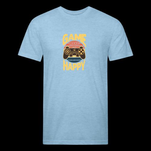 Happiness is a Game Controller Away - Unisex Poly/Cotton T-Shirt