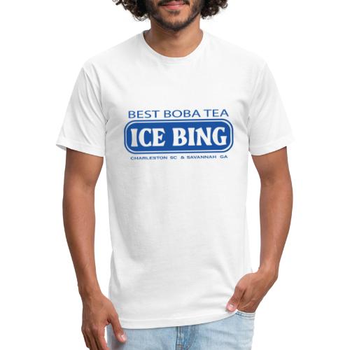 ICE BING LOGO 2 - Fitted Cotton/Poly T-Shirt by Next Level