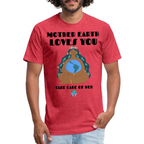 Mother Earth Loves You - Unisex Poly/Cotton T-Shirt
