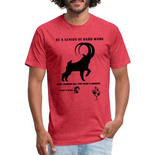 Be A Genius Of Hard Work - Unisex Poly/Cotton T-Shirt