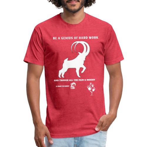 Be A Genius Of Hard Work - Unisex Poly/Cotton T-Shirt