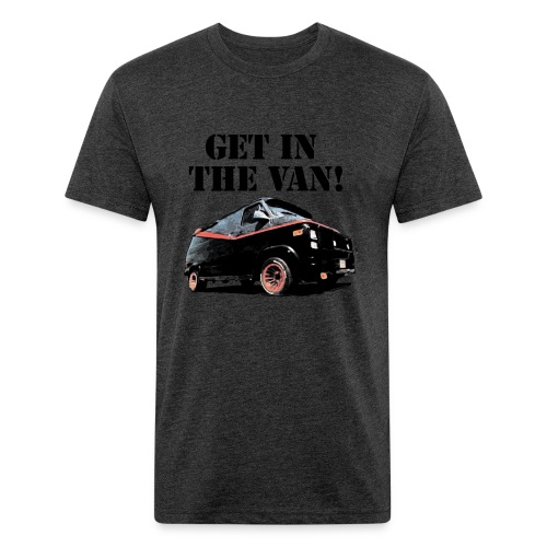 Get In The Van - Men’s Fitted Poly/Cotton T-Shirt