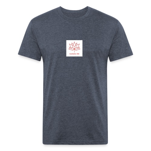 c150 logo - Men’s Fitted Poly/Cotton T-Shirt