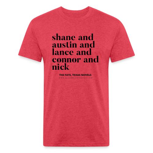 The Men of Fate, Texas - Unisex Poly/Cotton T-Shirt