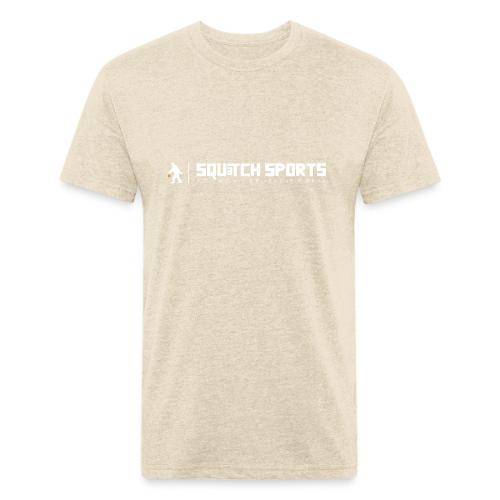 Squatch Sports white - Unisex Poly/Cotton T-Shirt
