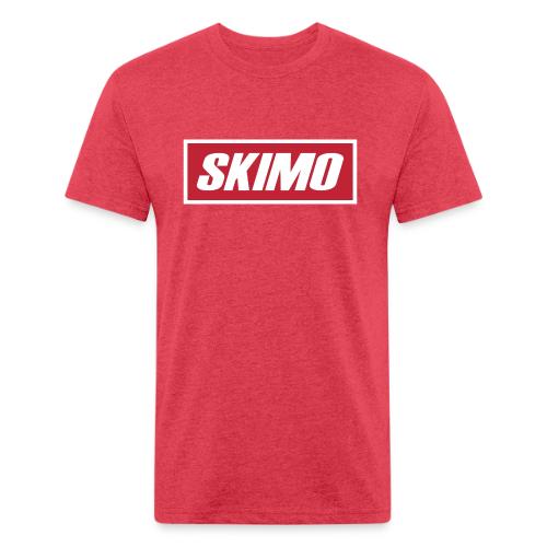 skimo red white - Unisex Poly/Cotton T-Shirt