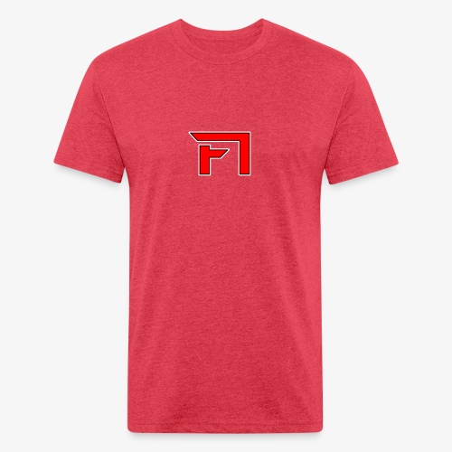 F1 Logo - Men’s Fitted Poly/Cotton T-Shirt