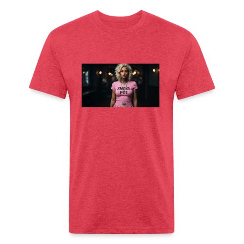 **Smoke Pot Pink Rebel Tee** - Unisex Poly/Cotton T-Shirt