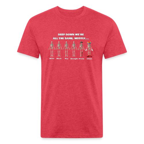 We're All The Same - Unisex Poly/Cotton T-Shirt