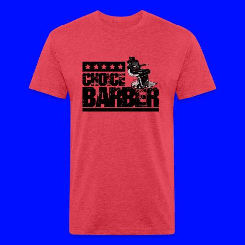Choice Barber 5-Star Barber - Black - Unisex Poly/Cotton T-Shirt