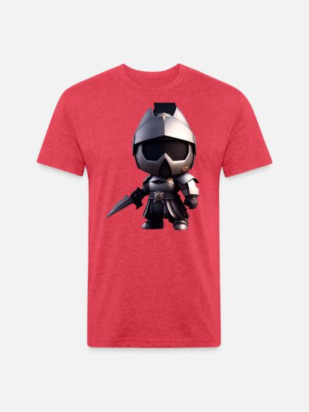War World - Unisex Poly/Cotton T-Shirt - heather red