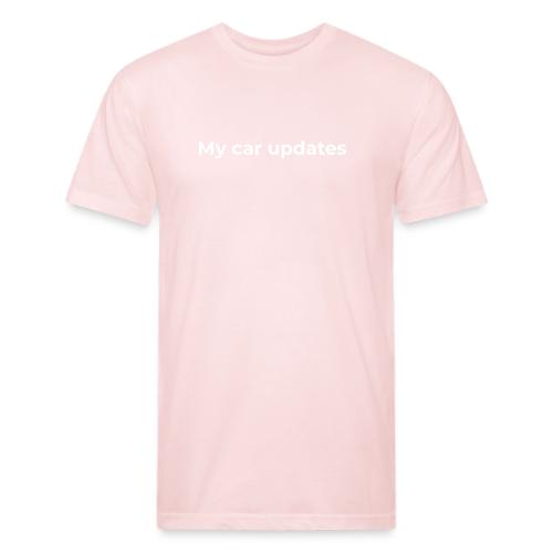 My car updates - Unisex Poly/Cotton T-Shirt