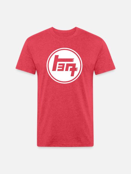 Toyota TEQ Logo - Unisex Poly/Cotton T-Shirt - heather red