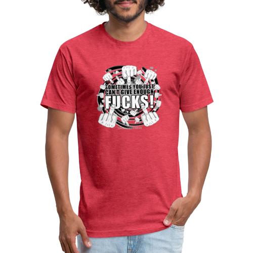 Not enough fucks given! - Unisex Poly/Cotton T-Shirt
