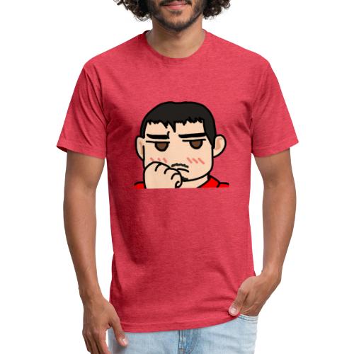 UwU - Fitted Cotton/Poly T-Shirt by Next Level